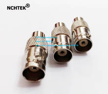 NCHTEK BNC Female to RCA Female Connector Adapter Plug Cable Jack Adapter/Free Shipping/10PCS 2024 - buy cheap