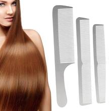 Professional Salon Stainless Steel Sliver Comb Hair Styling Tool For Men & Women 2024 - buy cheap