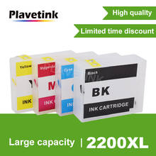 Plavetink-cartucho para impressora, cartuchos para impressora canon pgi 2200 xl, trabalho para maxify ib4020 ib4120 mb5020 mb5120 2024 - compre barato
