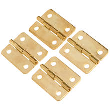 4Pcs 24x18mm Kitchen Cabinet Door Hinges for Caskets Furniture Accessories Drawer Hinges for Jewelry Boxes Furniture Fittings 2024 - buy cheap