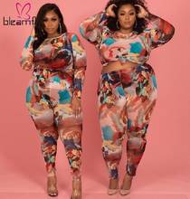 Summer Plus Size Two Piece Set Women Tie Dyed Printed Tracksuits Oversized Loose Sports 2 Pieces Set Pullover Sportswear Suits 2024 - buy cheap