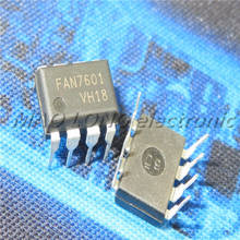 Chip de gestión de energía, 10 unids/lote FAN7601N FAN7601 DIP-8 LCD 2024 - compra barato