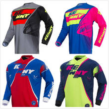 Camisetas de Moto transpirables, camisa de manga larga para carreras de Motocross, descenso, todoterreno, montaña y motocicleta, novedad de 2020 2024 - compra barato