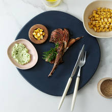 Nordic Ceramic Dinner Plates Trays Decorative Steak Kitchen Salad Dessert Dinner Plates Pratos De Jantar Kitchen Tableware DB60P 2024 - buy cheap