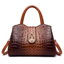 Gykaeo New Luxury Handbags Women Bags Designer Fashion Crocodile Pattern Shoulder Bag Ladies Party Messenger Bags Bolsa Feminina 2024 - buy cheap