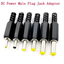 5PCS DC Power Male Plug Jack Adapter Male 5.5x2.1mm 5.5x2.5mm 4.8x1.7mm 4.0x1.7mm 3.5x1.3mm 2.5x0.7mm 2.0x0.6mm 2024 - buy cheap