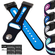 for Fenix 5X Sport Large Quick Fit Easy Release Silicone Waterproof Watch Band Strap for Garmin Fenix 5X/ 5X Plus/Fenix 3/3 HR 2024 - buy cheap