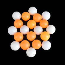 10 pçs 40mm bolas de tênis de mesa bolas de ping pong amarelo branco crianças formação bola 2024 - compre barato