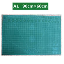 A1 90×60cm Double-sided Self-healing Plate Cutting Pad Patchwork Mat Artist DIY Manual Sculpture Tool Home Supply Carving Board 2024 - buy cheap