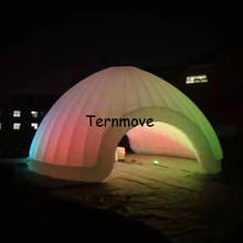 free shipping, LED inflatable igloo party tent, LED inflatable dome party tent, inflatable light stage show tent 2024 - buy cheap