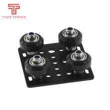 3D Printer parts Openbuilds V gantry plat set special slide plate pulley for 2020 V-slot aluminum profiles wheels Laser Engravin 2024 - buy cheap