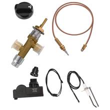 New Low Pressure LPG Propane Gas Fireplace Fire Pit Safety Control Valve Kit, Push Button Ignition Kit for Gas Grill, Heater 2024 - buy cheap