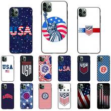 America USA Flag Novelty Phone Case for iPhone 11 12 mini pro XS MAX 8 7 Plus X XS XR 2024 - buy cheap