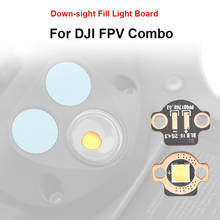 Placa de luz original para drone dji fpv, combo de substituição e reparo de peças de reposição para aeronaves dji fpv 2024 - compre barato