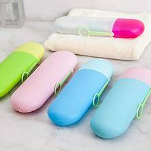 1Pcs Portable Candy Colors Plastic Toothbrush Toothpaste Case Holder for Daily and Travel Use Toothbrush Cup Protect Box 2024 - buy cheap