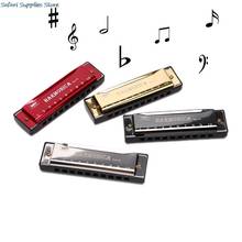 10 Holes For Rock Country Folk Jazz Melodica Swan Harmonica Diatonic Blues Harp  Woodwind Music Instrument Mouth Organ 2024 - buy cheap
