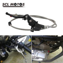 SCL MOTOS Hydraulic Clutch Lever Master Cylinder 1200mm For 7/8'' Handlebar 125-250cc Vertical Engine Motorcycle Dirt Bike 2024 - buy cheap