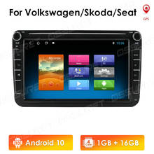 2Din Android Car Radios GPS  for VW Volkswagen Golf Passat B7 B6 Skoda Seat Octavia Polo Tiguan Navi Multimedia Player USB WIFI 2024 - buy cheap
