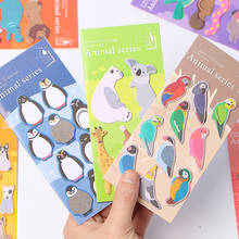 Kawaii Animal Dog Penguin Memo Pad N Times Sticky Notes Memo Notepad Cute Planner Stickers Bookmark Stationery 2024 - buy cheap