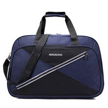 Bolsa de viagem duffle grande de nylon, bolsa de ombro para viagem para homens e mulheres, para mala de mão para bagagem, seco, úmido, bolsos xa507f 2024 - compre barato