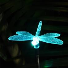 Solar Powered Path Light Butterfly Dragonfly Bird Lamp Insect Light 2024 - buy cheap
