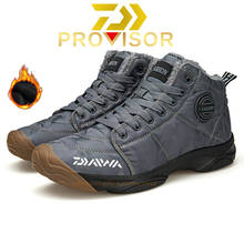 DAIWA Fishing Non-slip Snow Boots Soft Keep Warm Men Shoes Brand Comfortable Outdoor Shoes High Quality Outdoor Winter Boots 2024 - buy cheap