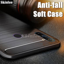 Skinlee For Realme C3 Soft Case Carbon Fiber Drawing Shockproof Cover Phone Case For Realme C3 Cover 2024 - buy cheap
