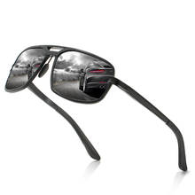 Polarized Square Sun Glasses Full Aluminum Magnesium Men's Sunglasses Driving Fishing UV400 Mirror Male Eyewear Oculos De Sol 2024 - buy cheap