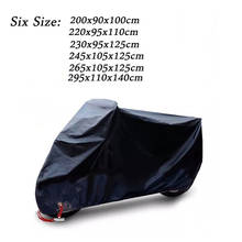 6 Size Snowproof Motorcycle cover universal Outdoor Protector for Scooter waterproof Bike Rain Dustproof cover Bicycle Cover 2024 - buy cheap