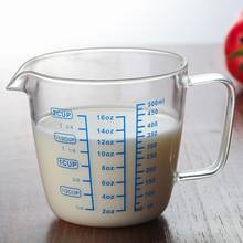 250ml/500ml Heat Resisting Glass Measuring Cup Milk Water Scale Microwave Tool Coffee cup Drink cup Water cup для дома и кухни 2024 - buy cheap