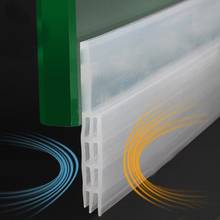 Silicone strip glass door and window seal sound insulation strip self-adhesive windproof wooden door seam door bottom windshield 2024 - buy cheap