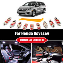 For Honda Odyssey 1995-2020 Canbus Vehicle Led Interior Map Dome Door Light License Plate Lamp Car Light Auto Accessories 2024 - buy cheap