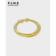 F.I.N.S-Clip de oreja de Plata de Ley 925 clásico, Clip de oreja minimalista sin perforaciones, brazalete de plata de oro, joyería fina 925 2024 - compra barato