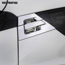 For Toyota CHR C-HR 2016-2018 2019 Chrome Rear Door Handle Bowl Cover Trim Molding Decoration Sticker Accessories Car Styling 2024 - buy cheap