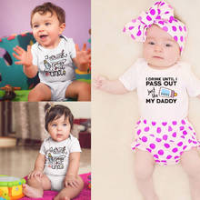 0-24M Summer Funny Infant Body Newborn Baby Boys Girls Casual Jumpsuit Fashion Clothes Cute Printed Bodysuits Toddler  2024 - buy cheap