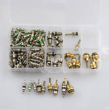 134 Piece Assortment Schrader Valves R134a Kit 11 kinds AC Valve Cores 2024 - buy cheap