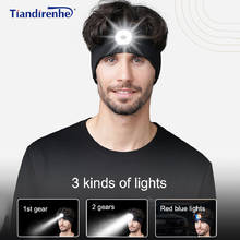 Беспроводные Bluetooth-наушники tianuurhe для сна, головной убор, мягкая теплая спортивная умная шапка, умная стереогарнитура с микрофоном 2024 - купить недорого