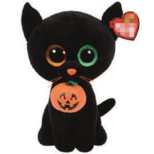 Ty Shadow The Black Cat Plush Animal Toys Stuffed Halloween Special Gift Medium Size 25cm 2024 - buy cheap