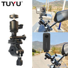 TUYU-Adaptador de montaje para manillar de bicicleta, accesorio giratorio de 360 grados para GoPro Insta360 ONE Xiaomi 2024 - compra barato