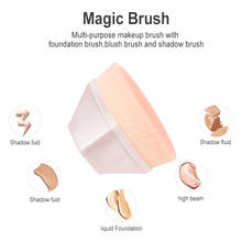 Six Corners Powder Makeup Brushes Diamond Cosmetic Hexagon No Trace Foundation Brush Make Up Brushes For Cream Powder Cosmetics 2024 - buy cheap