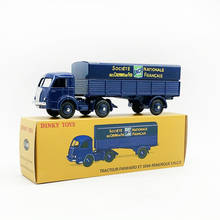 Diecast 1:43 Scale TRACTEUR PANHARD ET Truck Train Alloy Simulation Car Model Collection Decoration Gifts Kids Toys Boys 2024 - buy cheap