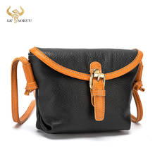 Soft Real Leather Luxury Designer Shopper Women Fashion Mini Purse Handbag Ladies Over The Shoulder Satchel Bag 323 2024 - buy cheap