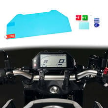 Capa protetora para painel de motocicleta, instrumento de proteção contra arranhões e painel de tela para yamaha drive r3 r25 2019 2020 2024 - compre barato