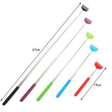 12style Stainless Steel Claw Back Scraper Telescopic Retractable Back Scratcher Extendible Body Massage Hackle Itch Stick Health 2024 - buy cheap