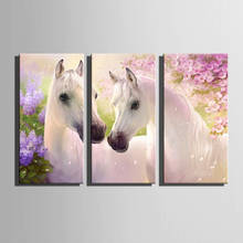 3 Piece horse set 5d full square/round diy diamond painting Cross Stitch animal diamond embroidery needlework wall decor 2024 - buy cheap