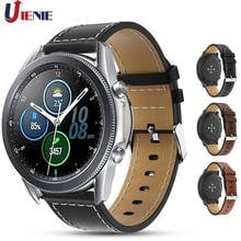 Correa de cuero de 22mm para reloj Samsung Galaxy 3, pulsera inteligente deportiva de 45mm/ 46mm, Correa de repuesto 2024 - compra barato