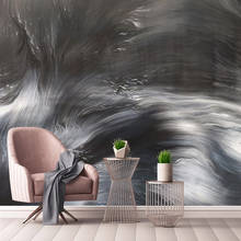 Modern Wallpaper 3D Abstract Black And White Lines Photo Wall Mural Living Room TV Bedroom Art Sticker Self-Adhesive 3D Frescoes 2024 - buy cheap