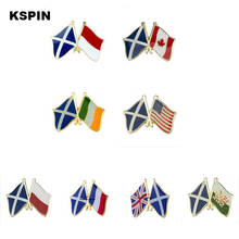 Scotland Friendship Flag Lapel Pin Brooch Badge Jacket Coat Pocket Brooches Pins Accessories 2024 - buy cheap