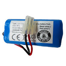 14.8V 2800mah Li-ion battery For Ecovacs Vacuum Cleaner CEN540 CEN546 CEN550 CR130 CEN663 V780 2.8Ah FREE SHIPPING 2024 - buy cheap