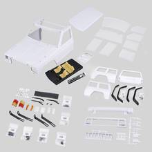 AX-313 12,3 pulgadas/313mm distancia entre ejes, carcasa de carrocería, Kit DIY para 1/10 RC Truck Crawler Axial SCX10 y SCX10 II 90046 90047 2024 - compra barato